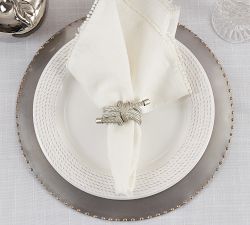 Knotted Rope Napkin Rings, Set of 4