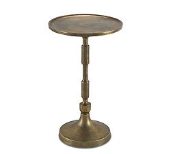 Open Box: Clares 12.5&quot; Round Metal Accent Table