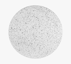 Willow Round Terrazzo Accent Table (16&quot;)