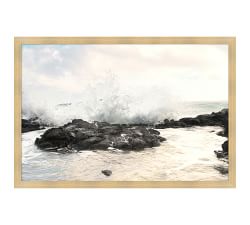 Coastline Framed Print