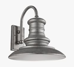 Mendell Outdoor Metal Sconce (9''-15&quot;)