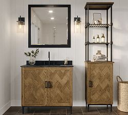 Parquet Storage Cabinet