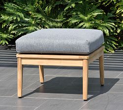 Valley Teak Outdoor Ottoman