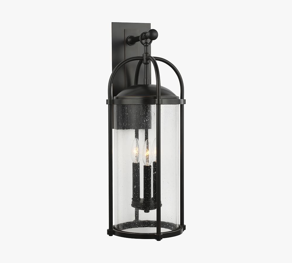 Redan Outdoor Glass Sconce (17''-25&quot;)
