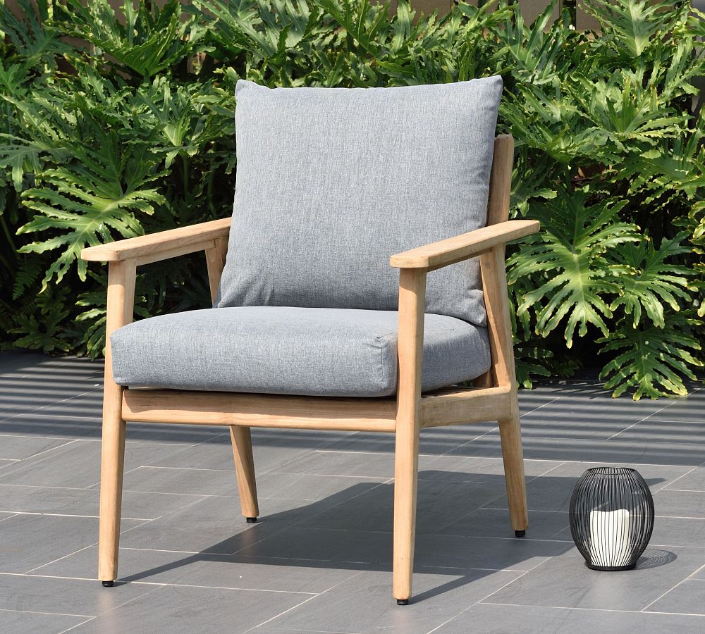 Valley Teak Outdoor Lounge Chair