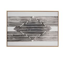Vibrate Framed Canvas