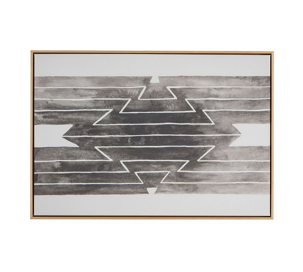Vibrate Framed Canvas