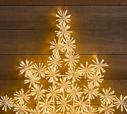 Lit Twinkling Cluster Star