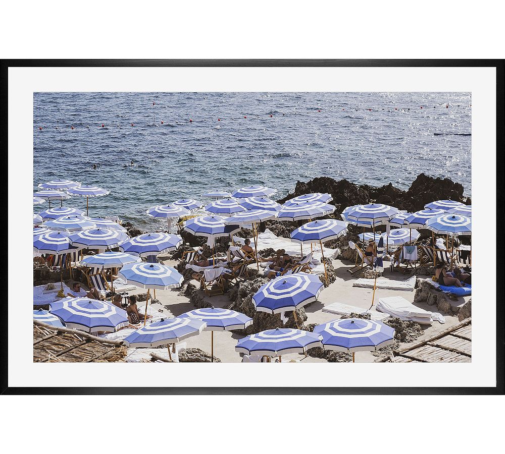 Umbrella Days In Capri by Rebecca Plotnick