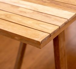 Anza 9-Piece Teak Reclaimed Wood Rectangular Dining Table Set