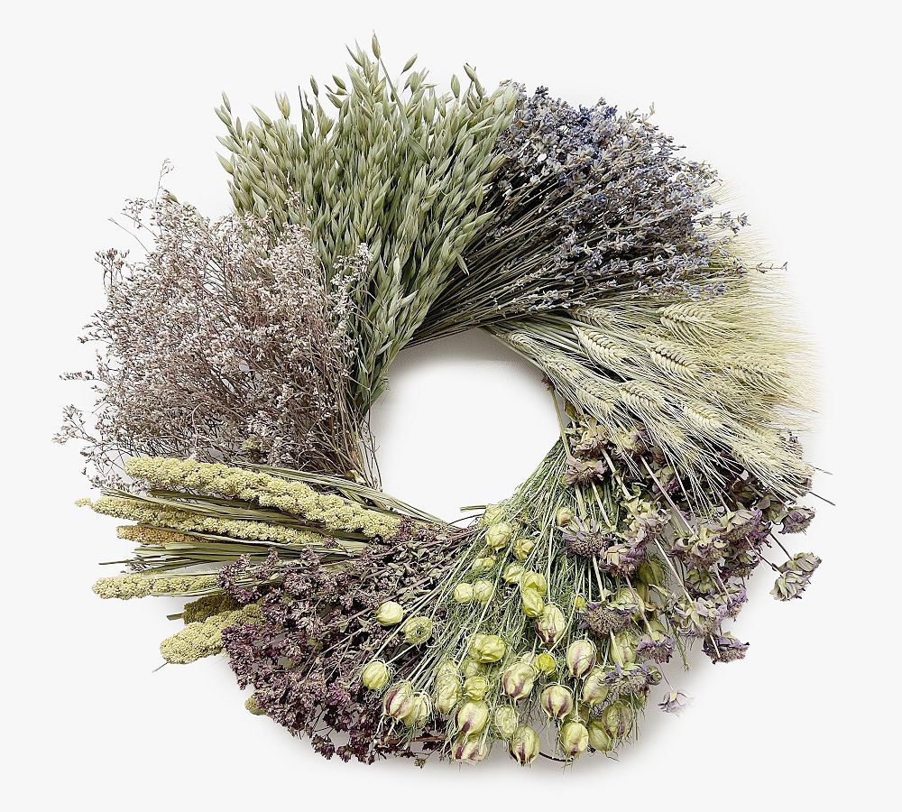Dried Provencal Wreath