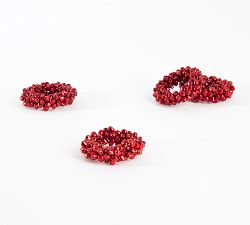 Jingle Bell Napkin Rings, Set of 4