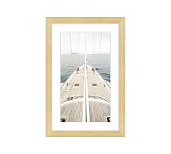 Sailing North Framed Print