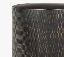Carter Round Metal Accent Table (15&quot;)