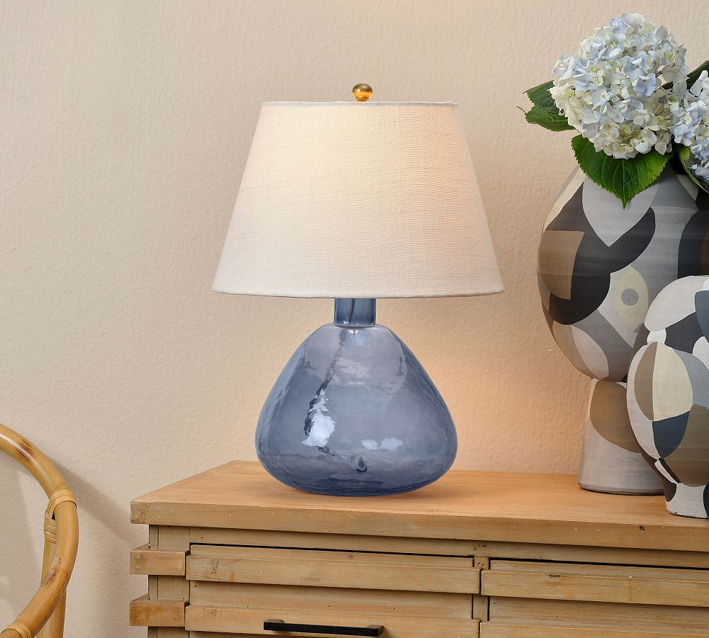 Avalon Blown Glass Table Lamp (17&quot;)