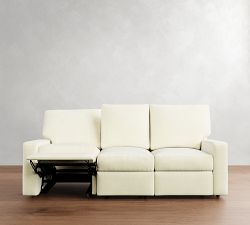 PB Comfort Modern Square Arm Motion Power Reclining Sofa (86&quot;)