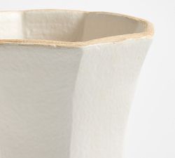 Ceramic Faceted Vase Collection