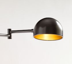 Sherman Metal Dome Articulating Task Table Lamp (22&quot;)