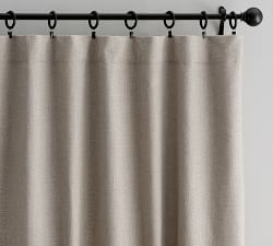 Sunbrella&#0174; Textured Canvas Indoor Curtain