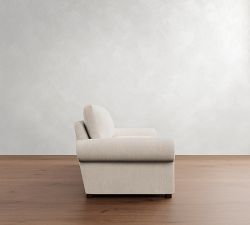 Turner Roll Arm Sleeper Sofa with Memory Foam Mattress (88&quot;)