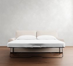 Turner Roll Arm Sleeper Sofa with Memory Foam Mattress (88&quot;)