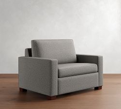 Cameron Square Arm Deluxe Twin Sleeper Sofa (53&quot;)