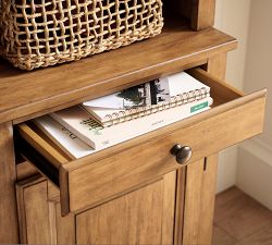 Heritage Farmhouse Entryway Single Door Cabinet