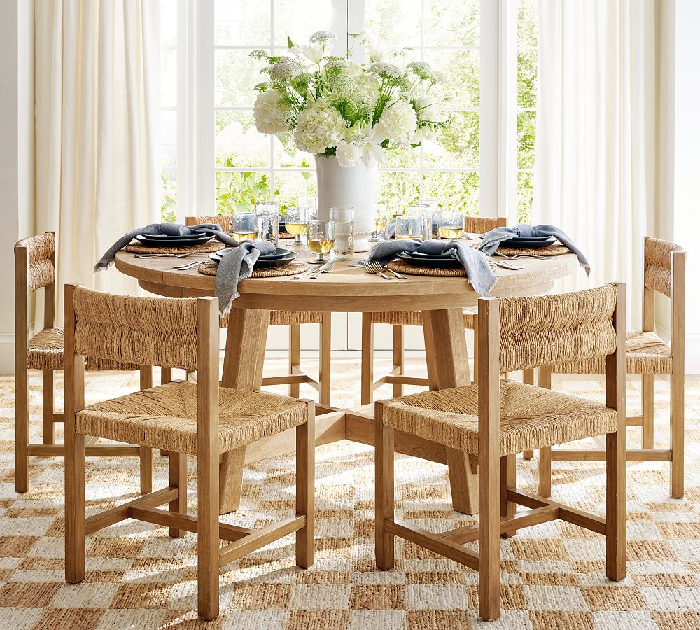 Toscana Round Extending Dining Table 54"-78"