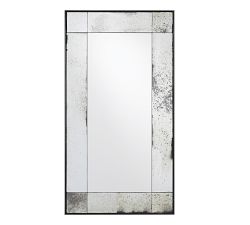 Tribeca Antiqued Glass Rectangular Mirror