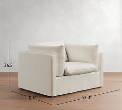 Palmetto Slipcovered Chair