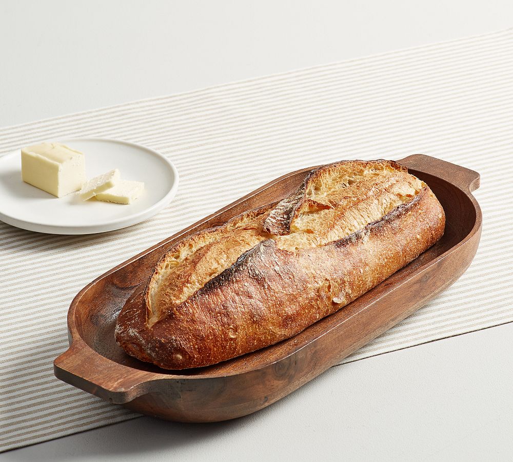 Chateau Handcrafted Acacia Wood Dough Bowl