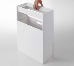 Yamazaki Rectangular Open Top 3.9 Gallon Trash Can