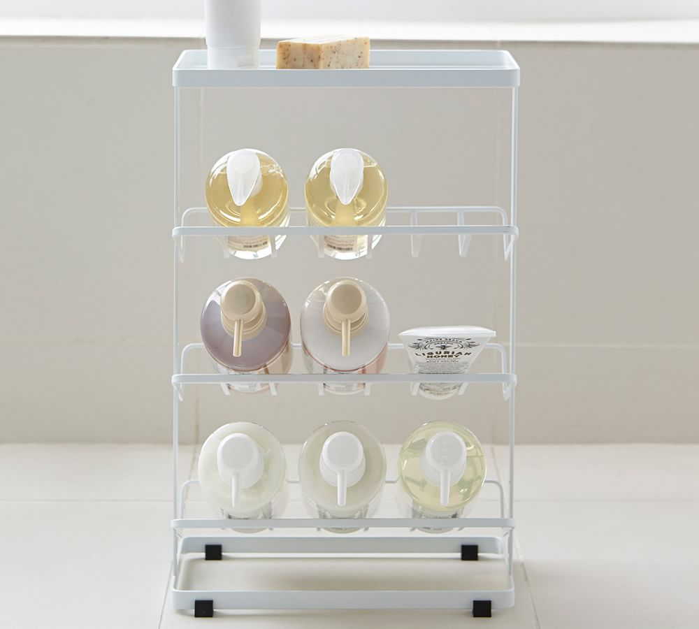 Yamazaki Free Standing 4-Tier Shower Caddy