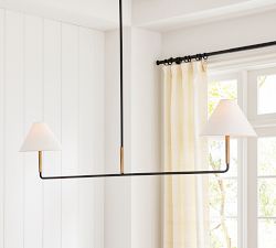 Kensington Metal Dual Pendant (60&quot;)