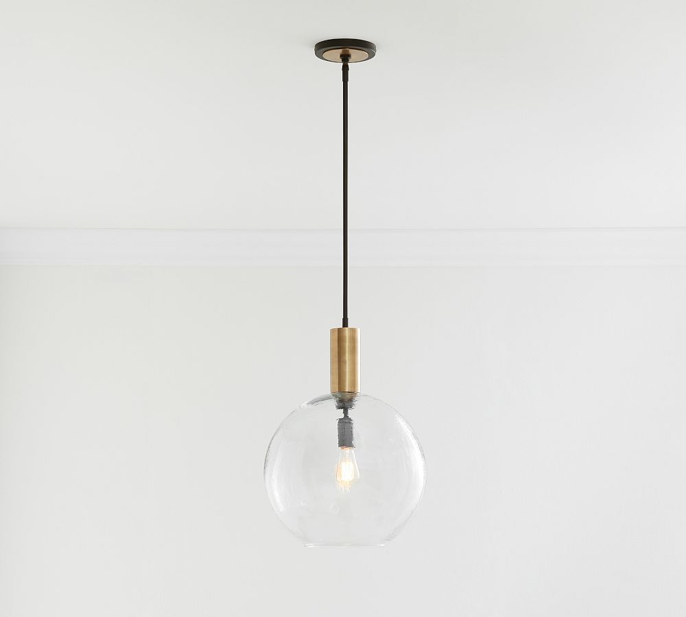 Reese Glass Globe Pendant (15&quot;)