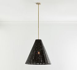 Marion Woven Pendant (17&quot;-26&quot;)
