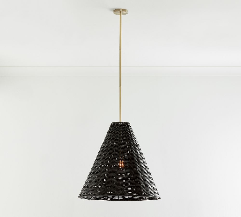 Marion Woven Pendant (17&quot;-26&quot;)