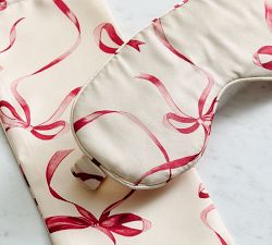 Monique Lhuillier Aubree Bow Eye Mask