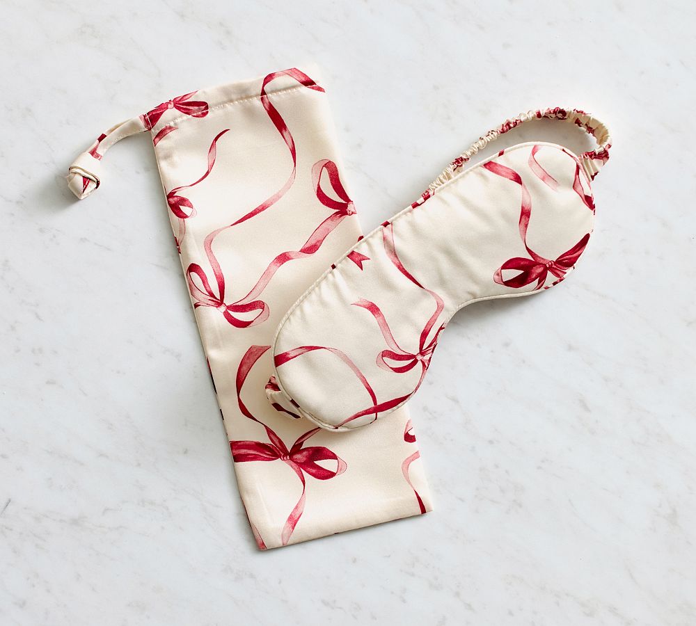 Monique Lhuillier Aubree Bow Eye Mask