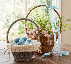 Faux Speckled Decorative Eggs - Set of 6