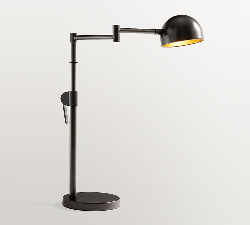 Sherman Metal Dome Articulating Task Table Lamp (22&quot;)