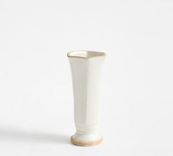 Ceramic Faceted Vase Collection