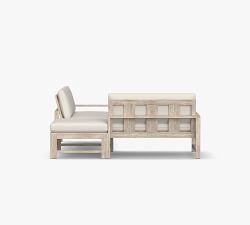 Indio Eucalyptus 3-Piece L-Shaped Outdoor Sectional (78&quot;)