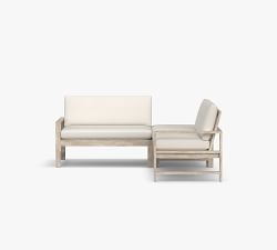 Indio Eucalyptus 3-Piece L-Shaped Outdoor Sectional (78&quot;)