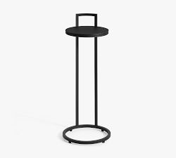 Fiji Metal Round Outdoor C-Table (11&quot;)