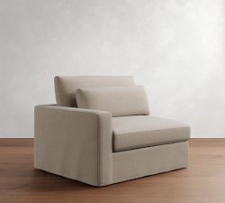 Build Your Own Westwood Square Arm Deep Seat Slipcovered Sectional