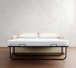 Carmel Slim Arm Wood Base Sleeper Sofa (80&quot;)