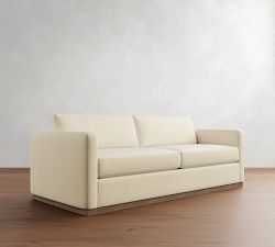 Carmel Slim Arm Wood Base Sofa (56&quot;&ndash;116&quot;)