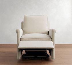 Tyler Roll Arm Manual &amp; Power Swivel Glider Recliner