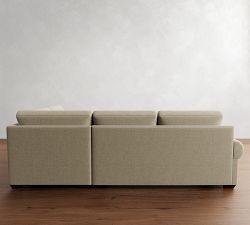 Big Sur Roll Arm 3-Piece Bumper Sectional (115&quot;)